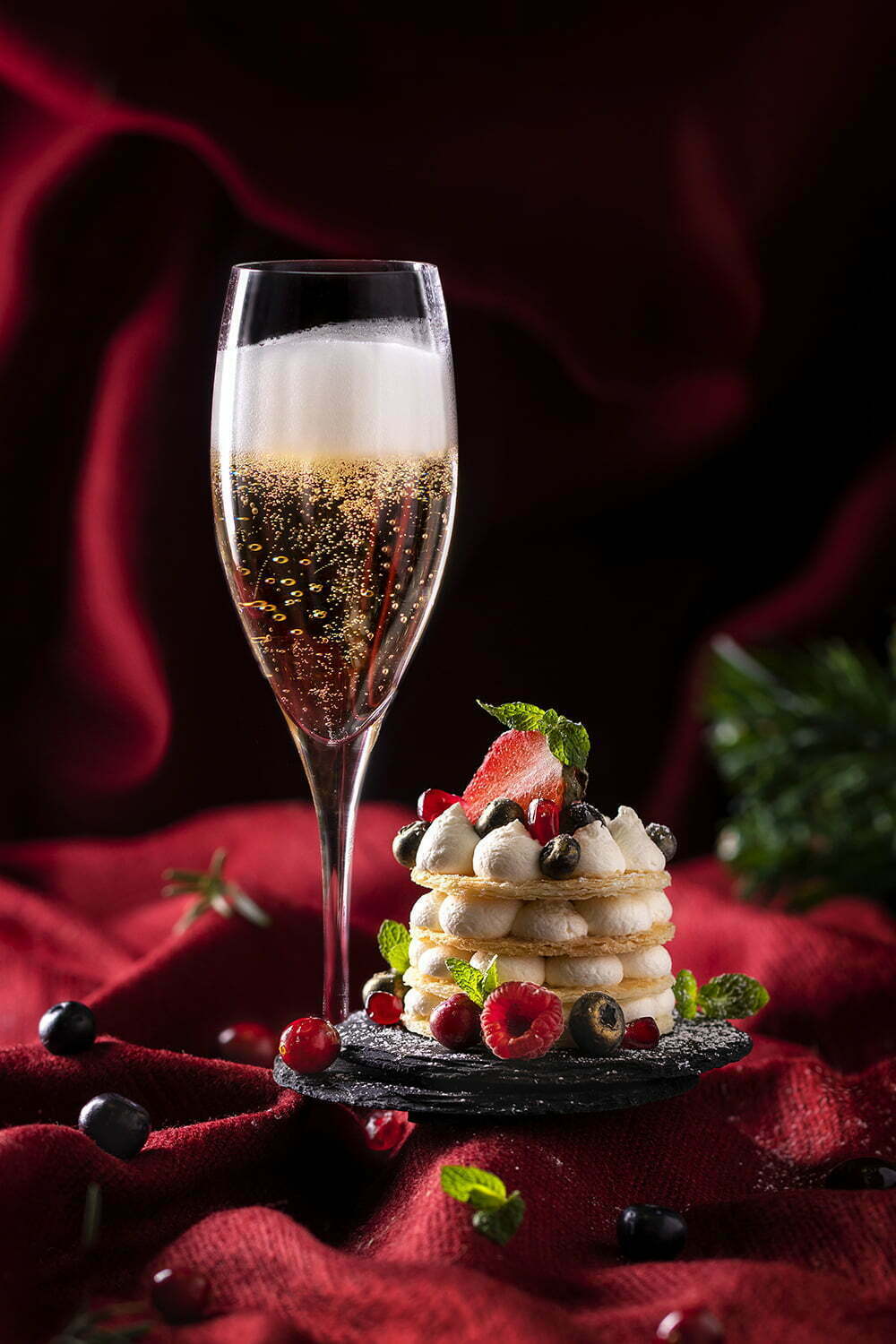 Champagne & dessert